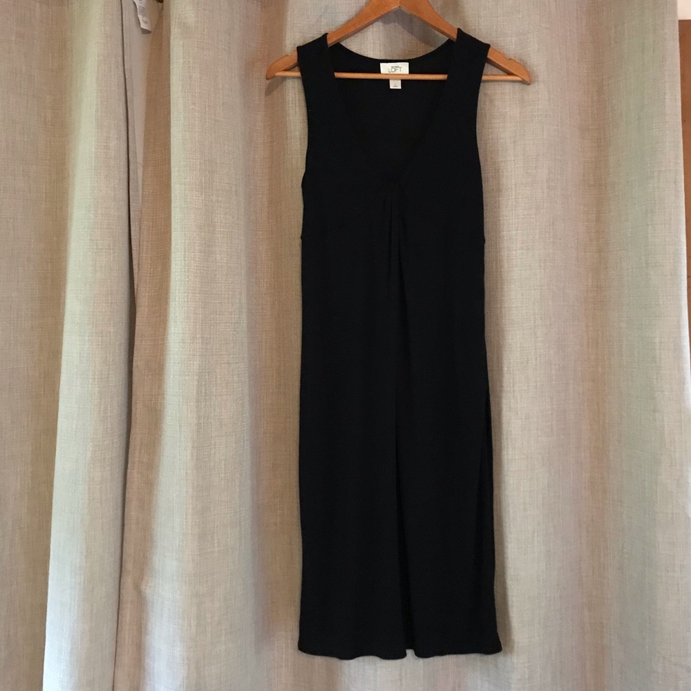 Ann Taylor Loft black dress